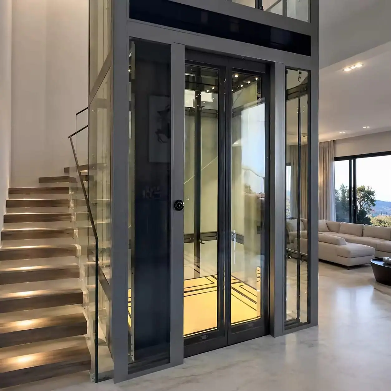 Short film of ATLAS in a luxury villa interior