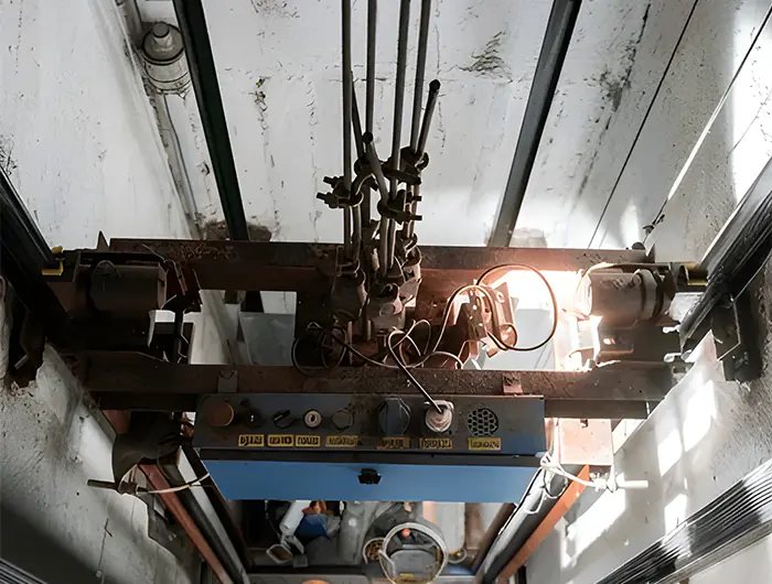 Worn traction machine & door operators