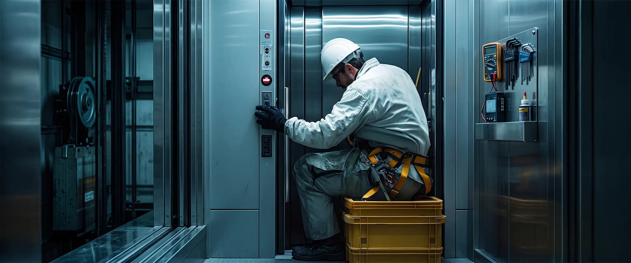 Compliance & safety: certified control systems inspected to IS 17900 and EN 81-20 / 81-50